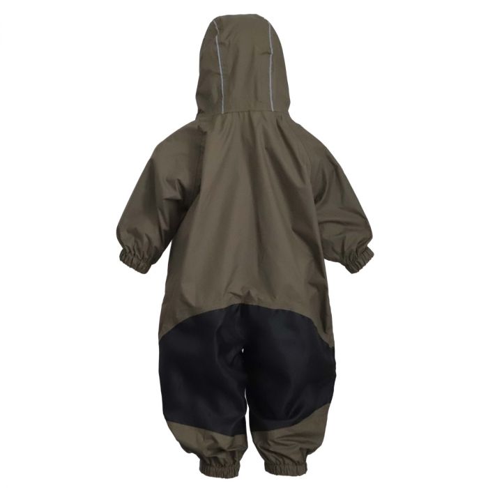 2 Zipper Lined Rain Suit - Olive - Princess and the Pea