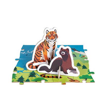 200 pc - 3D Educational Puzzle - Endangered Animals (Retired) - Princess and the Pea