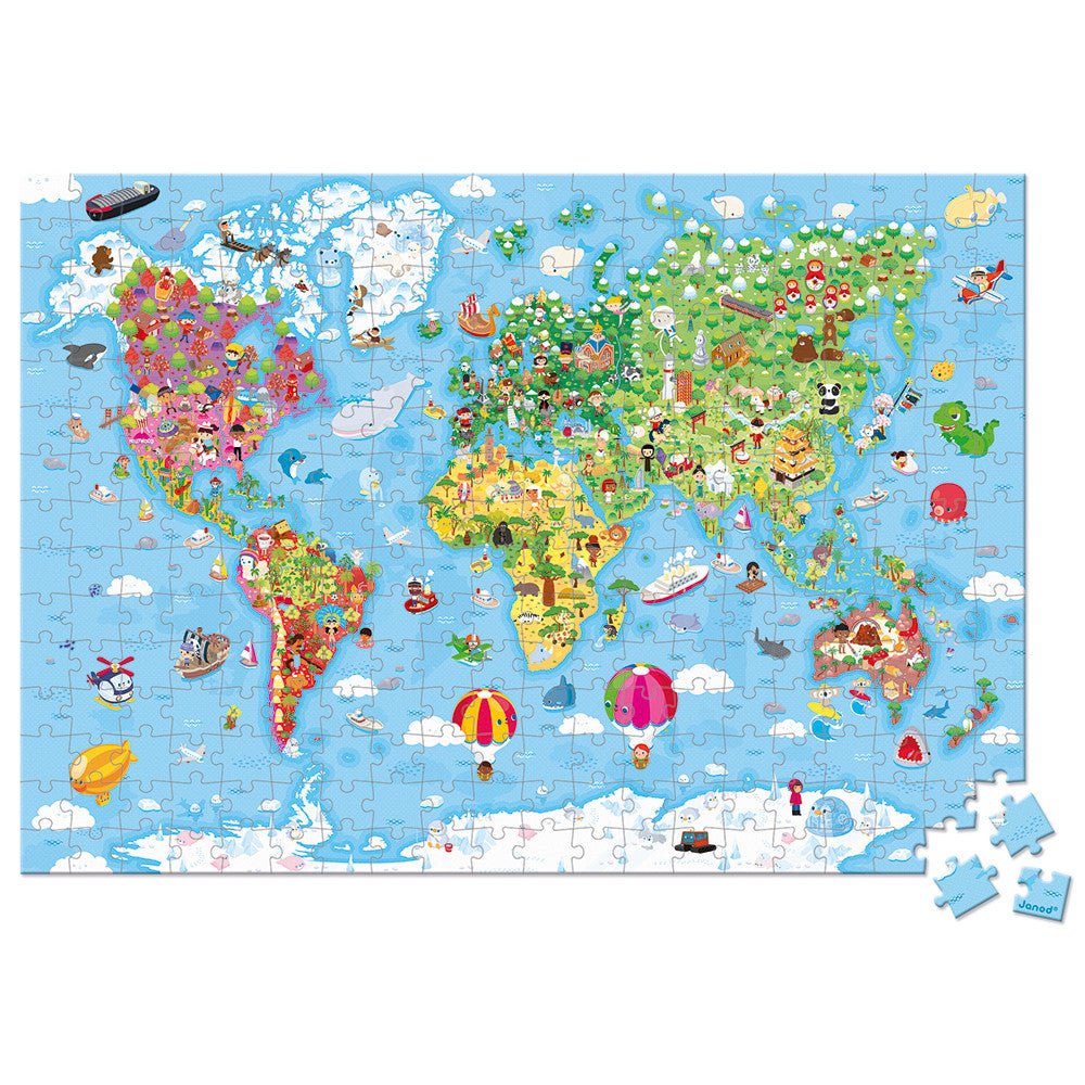300 pc - Giant Puzzle - World (Retired) - Princess and the Pea