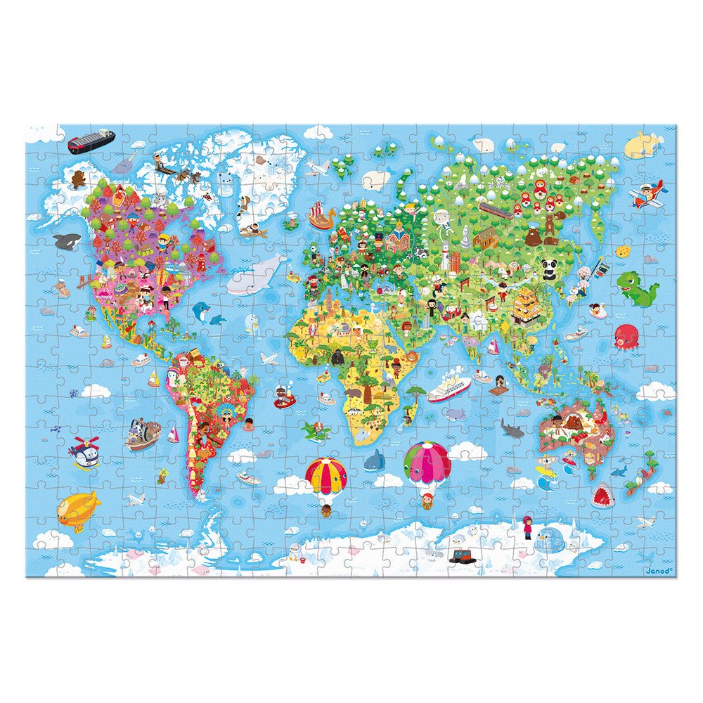300 pc - Giant Puzzle - World (Retired) - Princess and the Pea