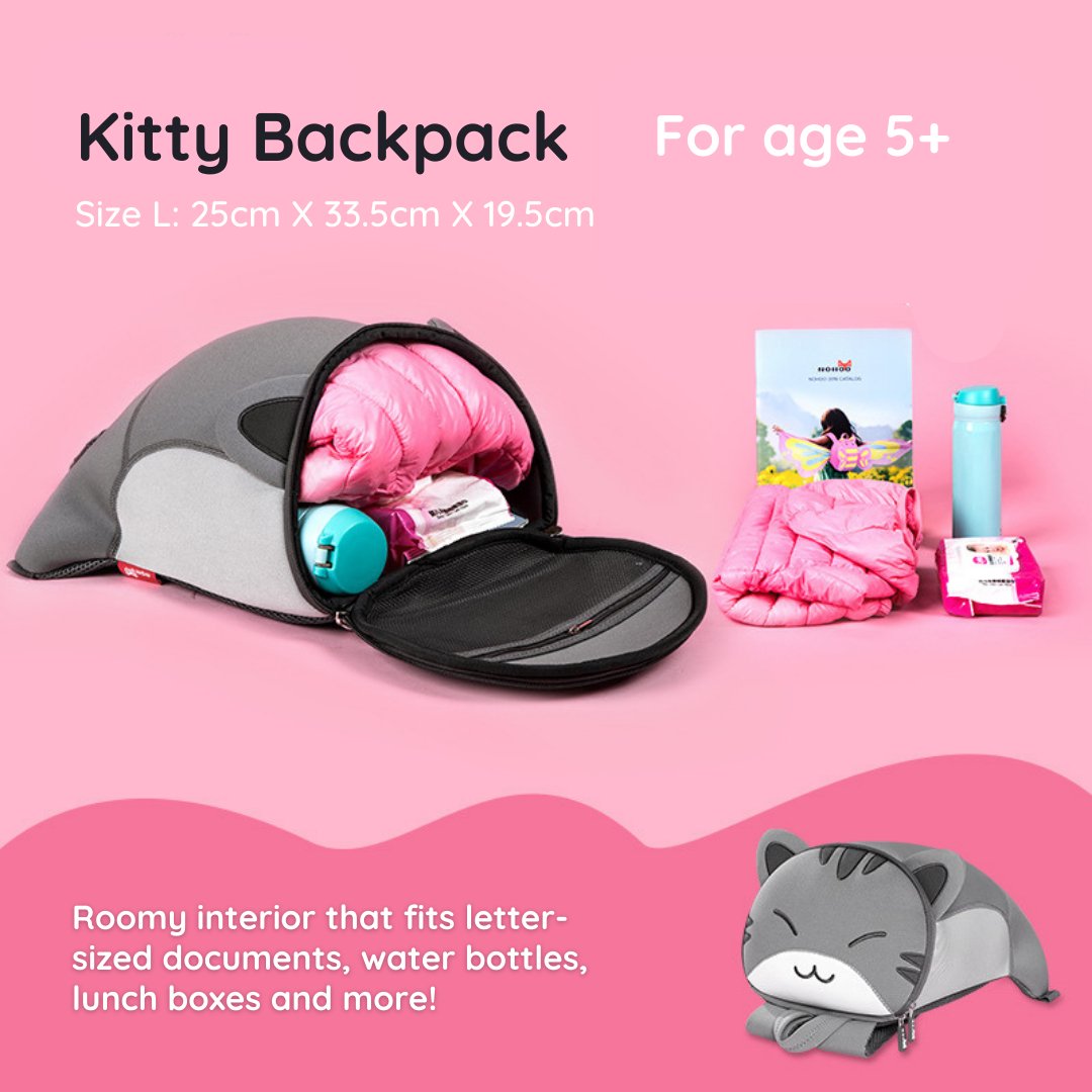 3D Little Creature Backpack - Kitty in L - Princess and the Pea