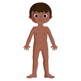 4 in 1 Educational Puzzle - Human Body - Princess and the Pea