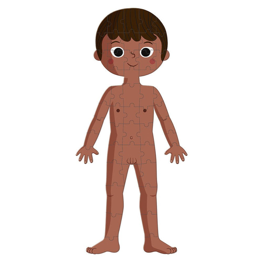4 in 1 Educational Puzzle - Human Body - Princess and the Pea