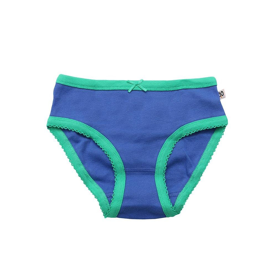 Nonori Girls Blue Green Stripe Panties Daily Wear Comfortable Cotton  Underwear