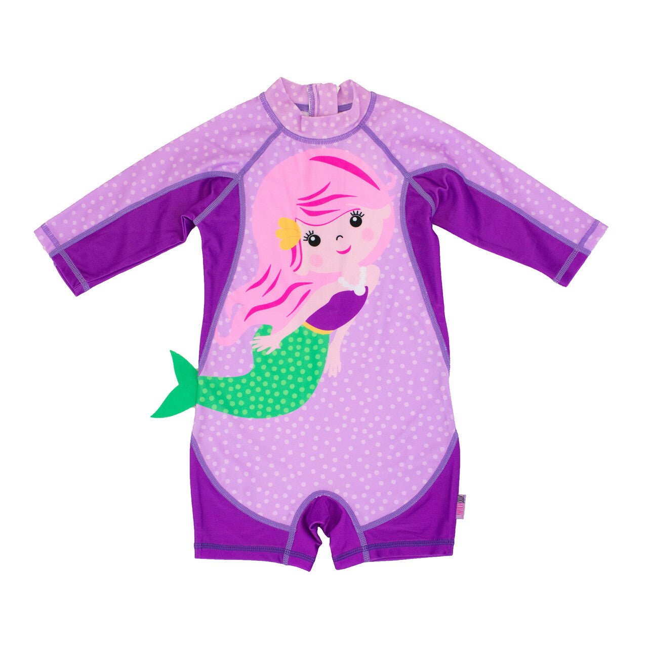 Baby/Toddler UPF 50+ One-Piece Surf Suit - Mia the Mermaid - Princess and the Pea