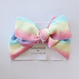 Big Bow Headband - Patterned - Princess and the Pea