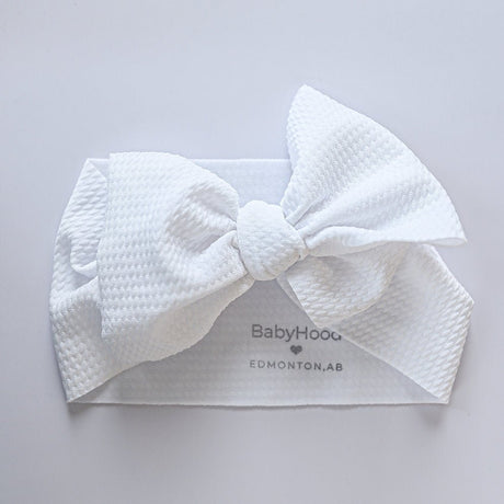 Big Bow Headband - Solid Colours - Princess and the Pea