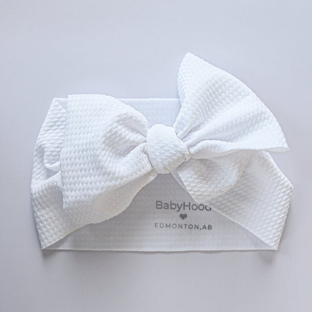 Big Bow Headband - Solid Colours - Princess and the Pea