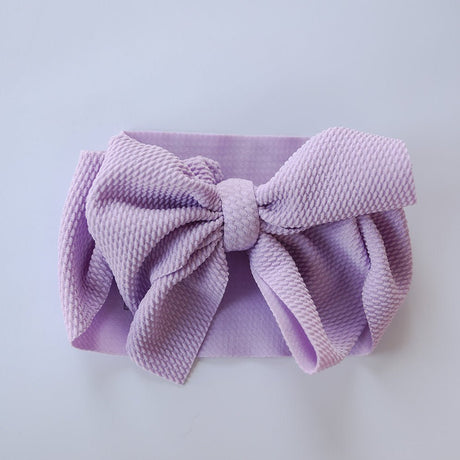 Big Bow Headband - Solid Colours - Princess and the Pea