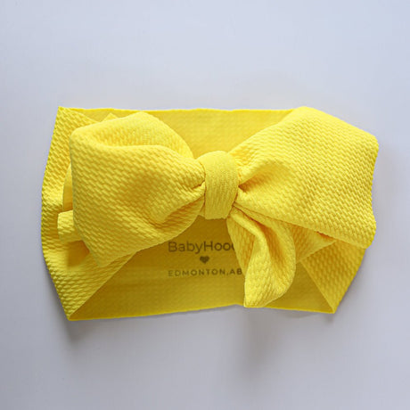Big Bow Headband - Solid Colours - Princess and the Pea