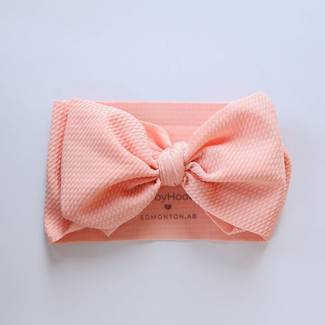 Big Bow Headband - Solid Colours - Princess and the Pea