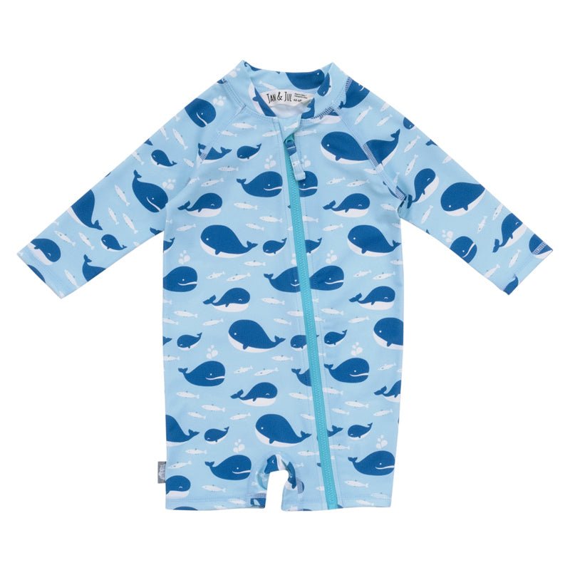 Blue Whale 1-pc UV Jumpsuit - Princess and the Pea