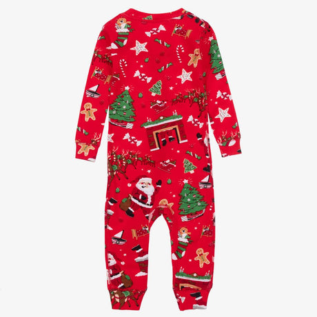 Books to bed - Red Twas The Night Before Christmas Baby Coverall - Princess and the Pea