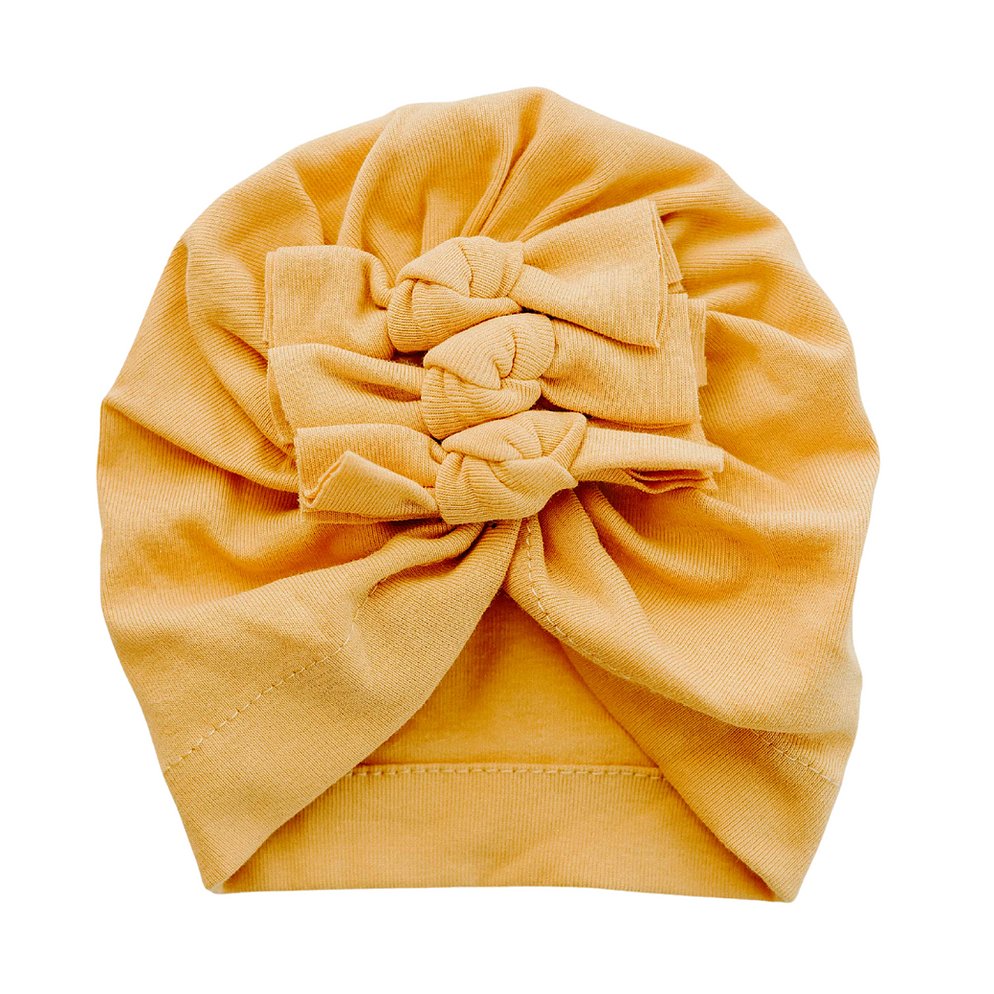 Bow Bow & Bow Turban Hat - Princess and the Pea