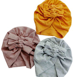 Bow Bow & Bow Turban Hat - Princess and the Pea