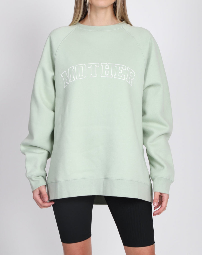BRUNETTE The Label - The "MOTHER" Not Your Boyfriend's Crew Neck Sweatshirt | Sage - Princess and the Pea