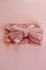 Cable Knit Baby Headband - Princess and the Pea