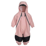 Calikids 2 Zipper Mid Season Shell Rain Suit - Blush - Princess and the Pea