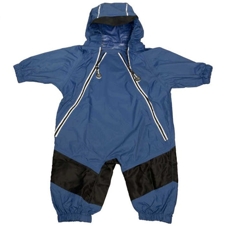 Calikids 2 Zipper Mid Season Shell Rain Suit - Deep Ocean - Princess and the Pea