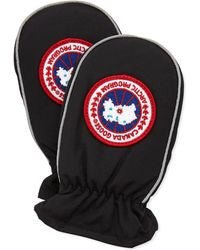Canada Goose Baby Fundy Mitts - Black - Princess and the Pea