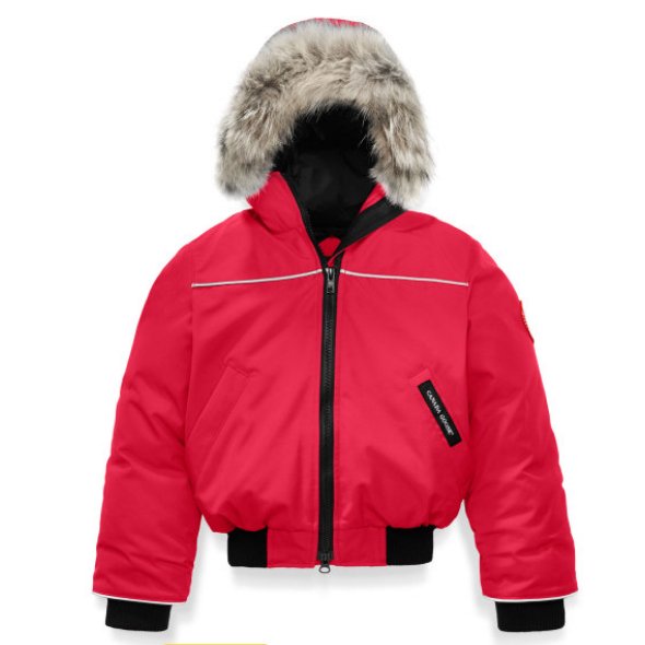 Canada Goose Grizzly Bomber - Red - Princess and the Pea