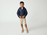 Canada Goose Kids Crofton Hoody - Atlantic Navy - Princess and the Pea