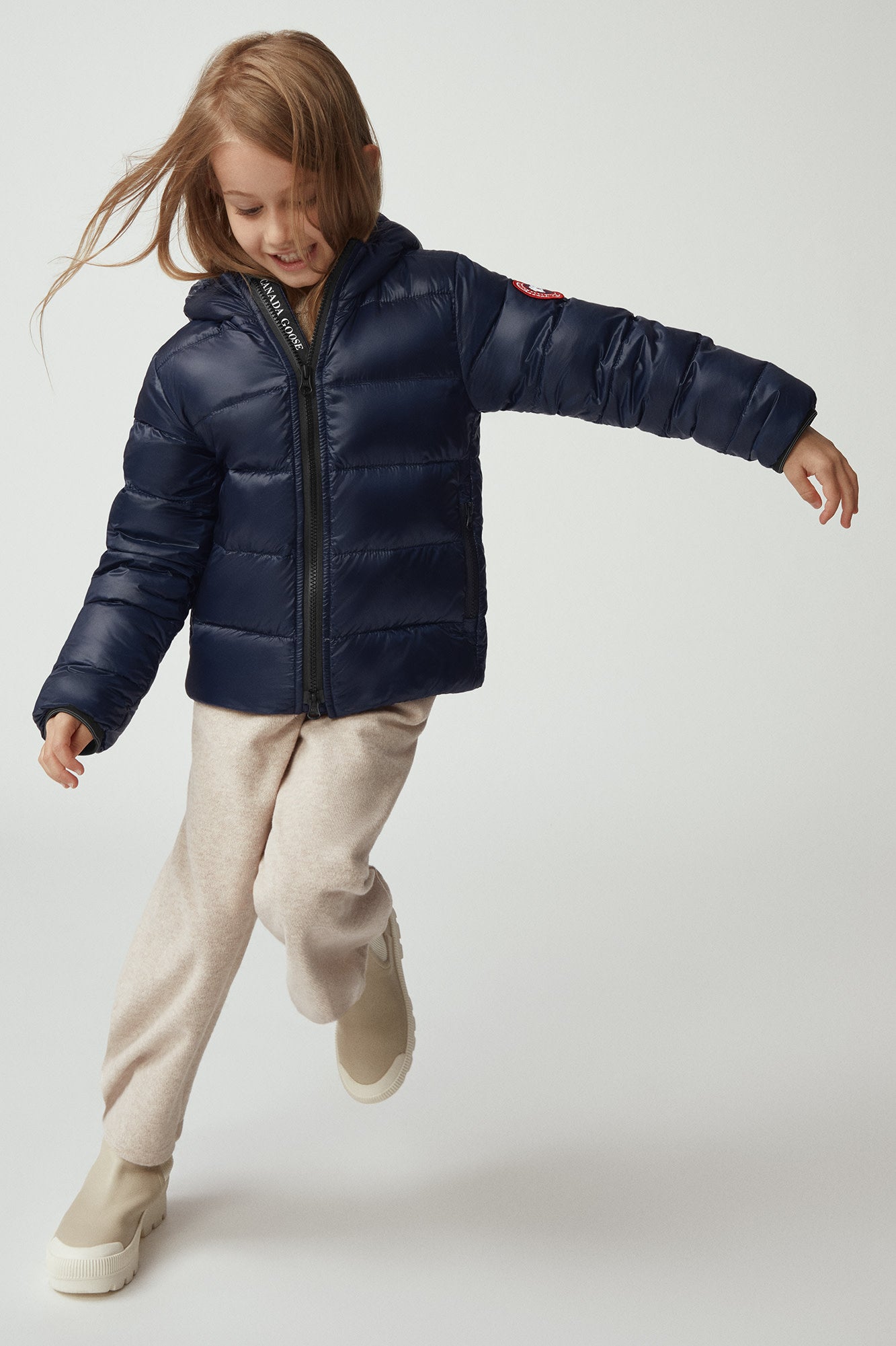 Canada Goose Kids Crofton Hoody - Atlantic Navy - Princess and the Pea