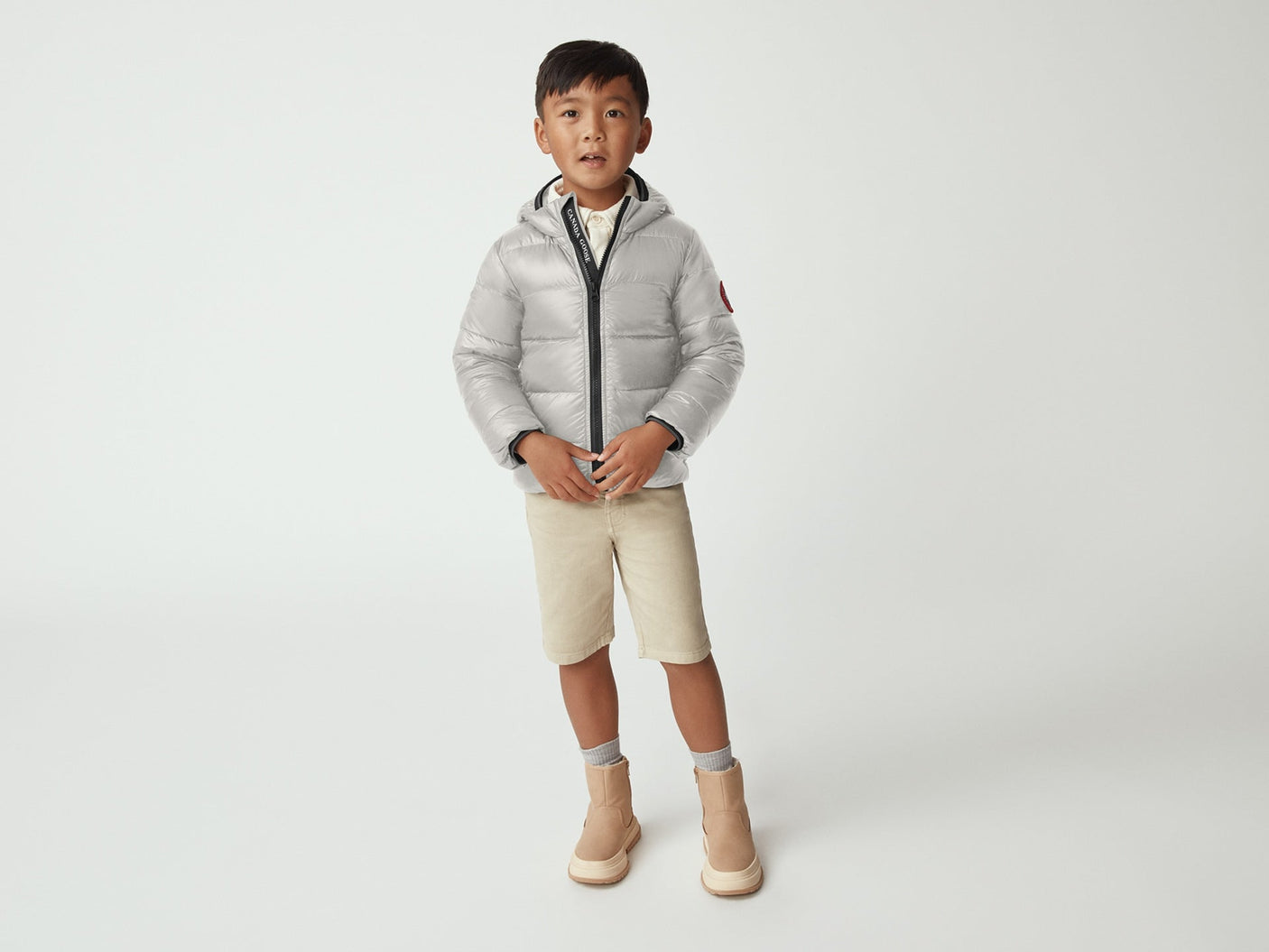 Canada Goose Kids Crofton Hoody - Silverbirch - Princess and the Pea