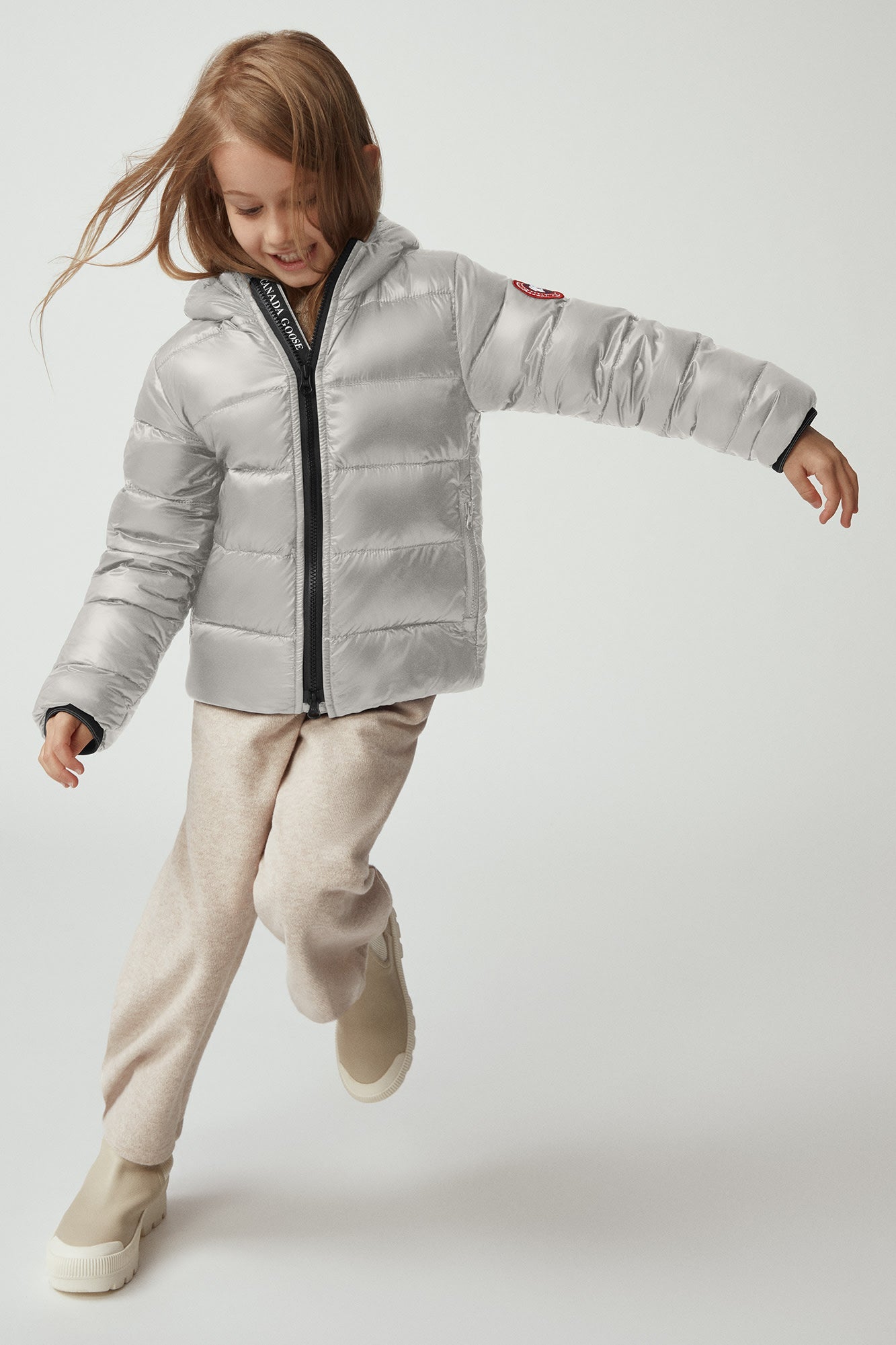 Canada Goose Kids Crofton Hoody - Silverbirch - Princess and the Pea