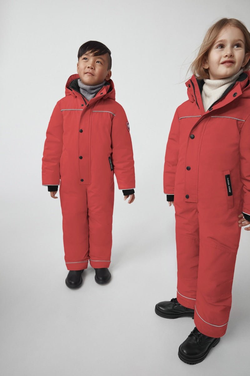 Canada Goose Kids Grizzly Snowsuit - Red - Princess and the Pea