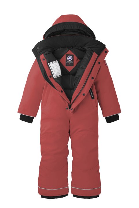 Canada Goose Kids Grizzly Snowsuit - Red - Princess and the Pea