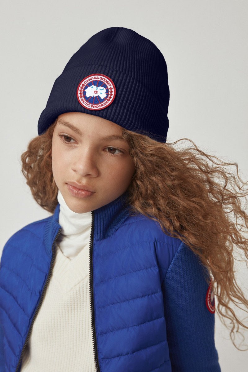 Canada Goose Youth Arctic Toque / Navy Heather - Princess and the Pea