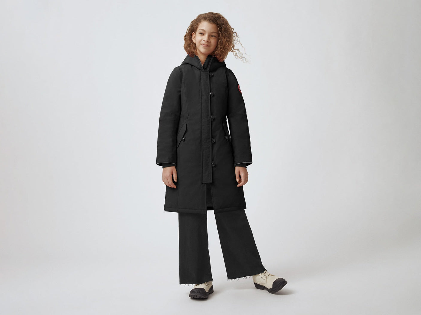 Canada Goose Youth Brittania Parka - Black - Princess and the Pea