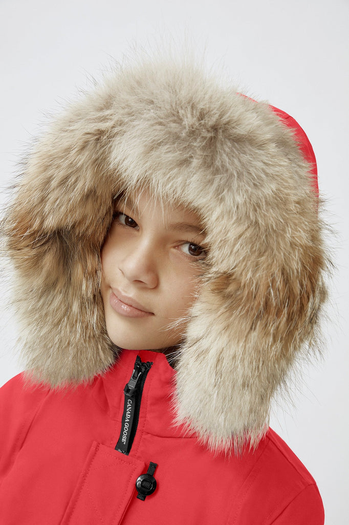Canada Goose Youth Brittania Parka - Red - Princess and the Pea