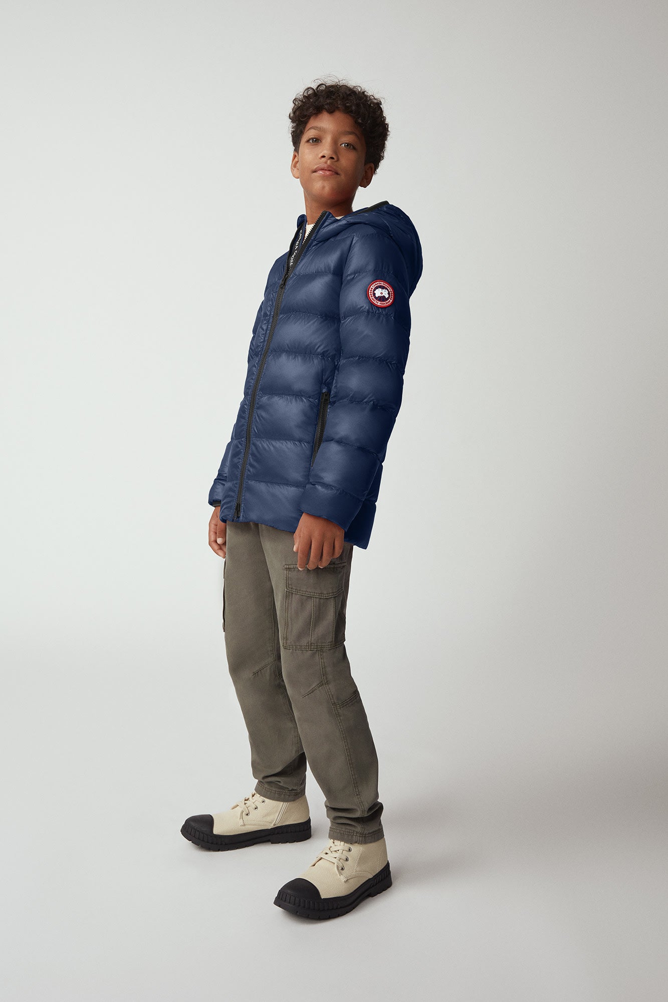 Canada Goose Youth Crofton Hoody - Atlantic - Princess and the Pea