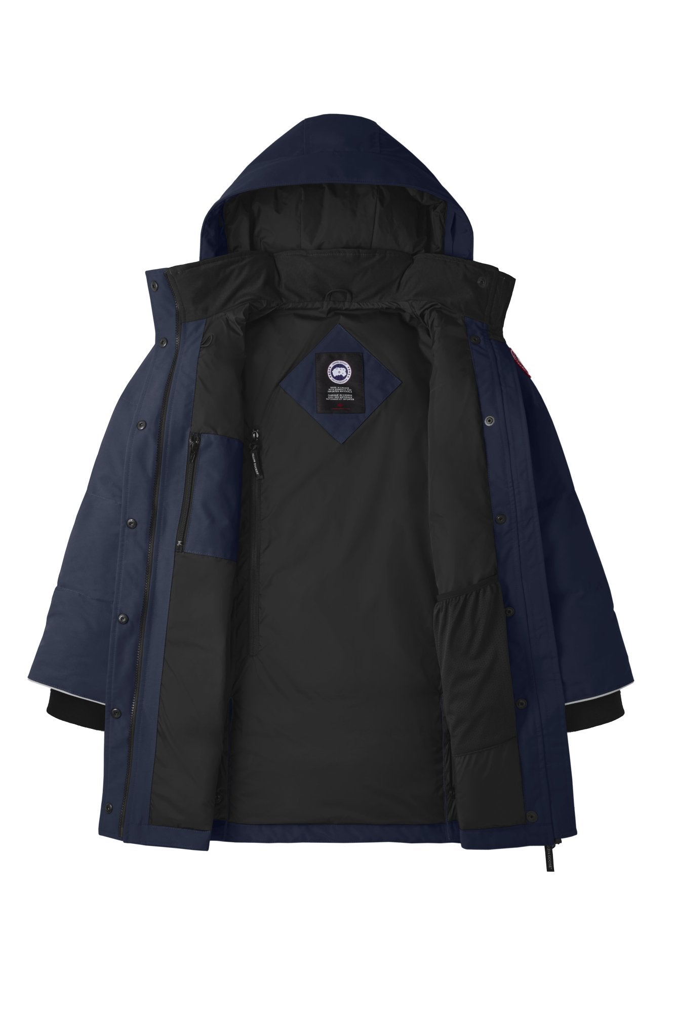 Canada Goose Youth Juniper Parka - Atlantic Navy - Princess and the Pea