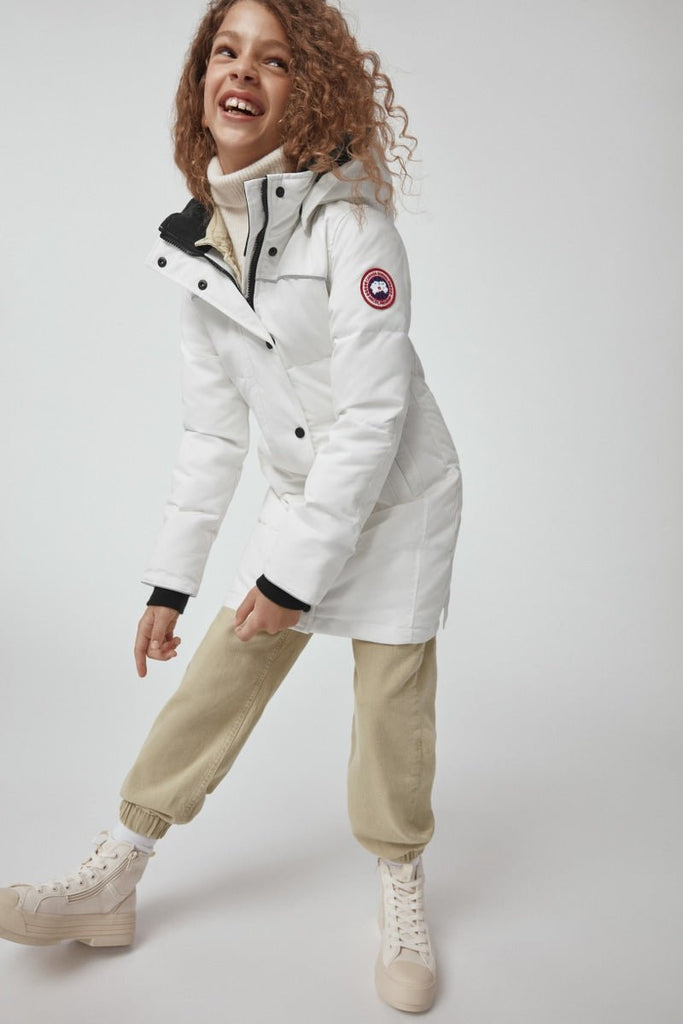 Canada Goose Youth Juniper Parka - North Star White - Princess and the Pea