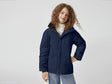 Canada Goose Youth Logan Parka - Atlantic Navy - Princess and the Pea