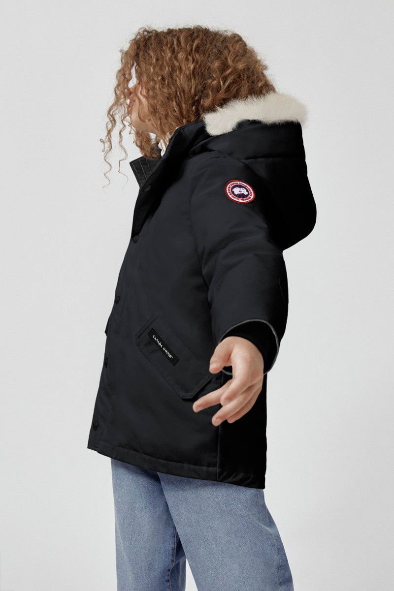 Canada Goose Youth Logan Parka - Black - Princess and the Pea