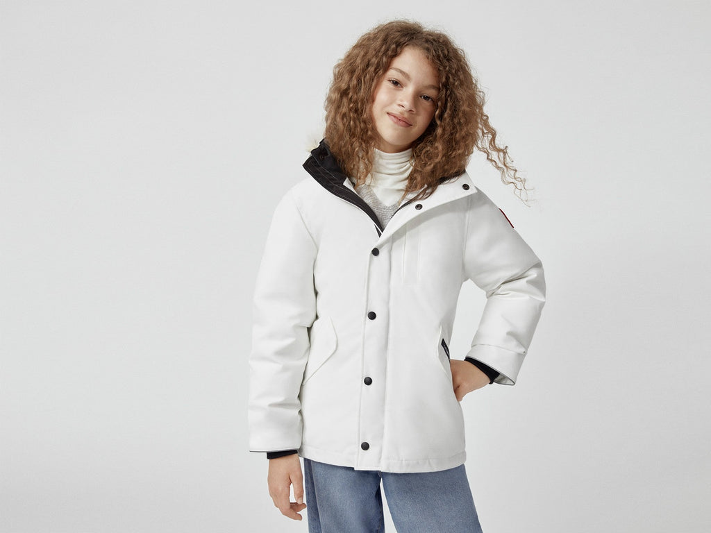 Canada Goose Youth Logan Parka - North Star White - Princess and the Pea