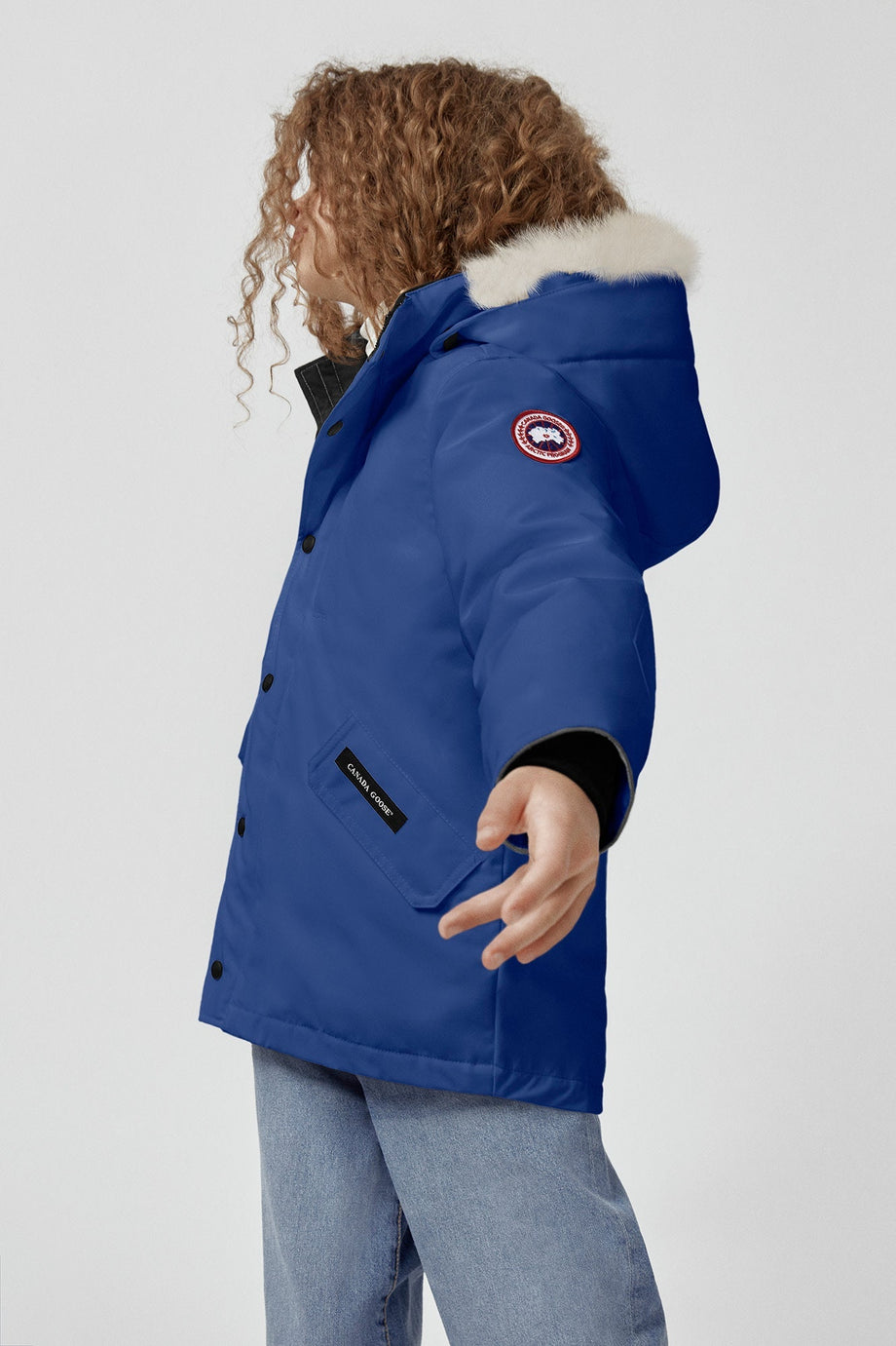 Canada goose kensington parka pacific outlet blue