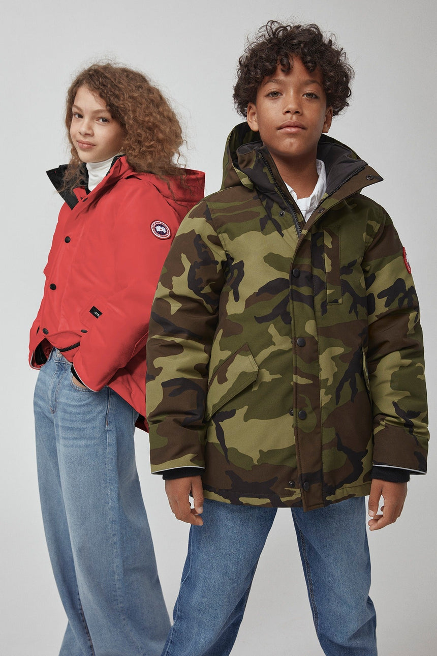 Canada Goose Youth Logan Parka - Red - Princess and the Pea
