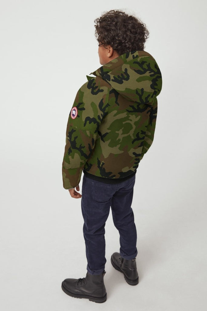 Canada Goose Youth Rundle Bomber Non Fur - Classic Camo - Princess and the Pea