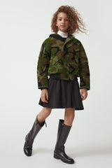 Canada Goose Youth Rundle Bomber Non Fur - Classic Camo - Princess and the Pea