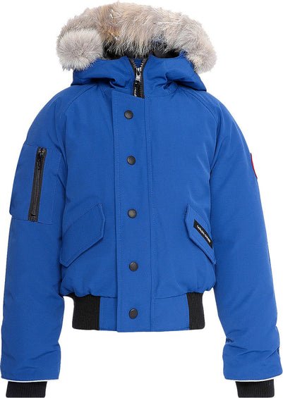 Canada Goose Youth Rundle Bomber - Pacific Blue - Princess and the Pea