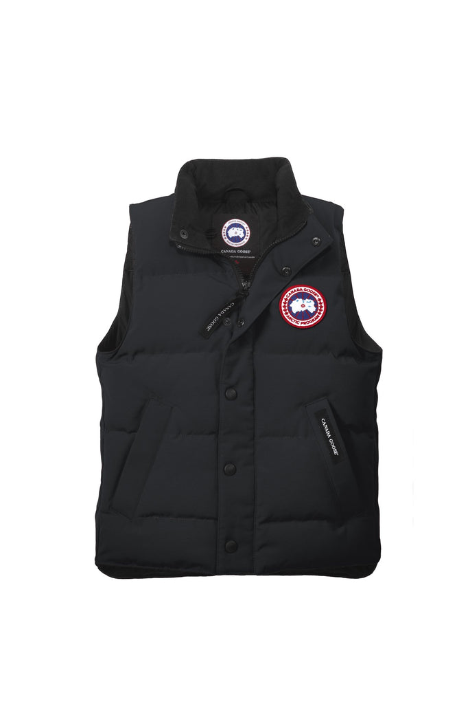 Canada Goose Youth Vanier Down Vest - Black - Princess and the Pea