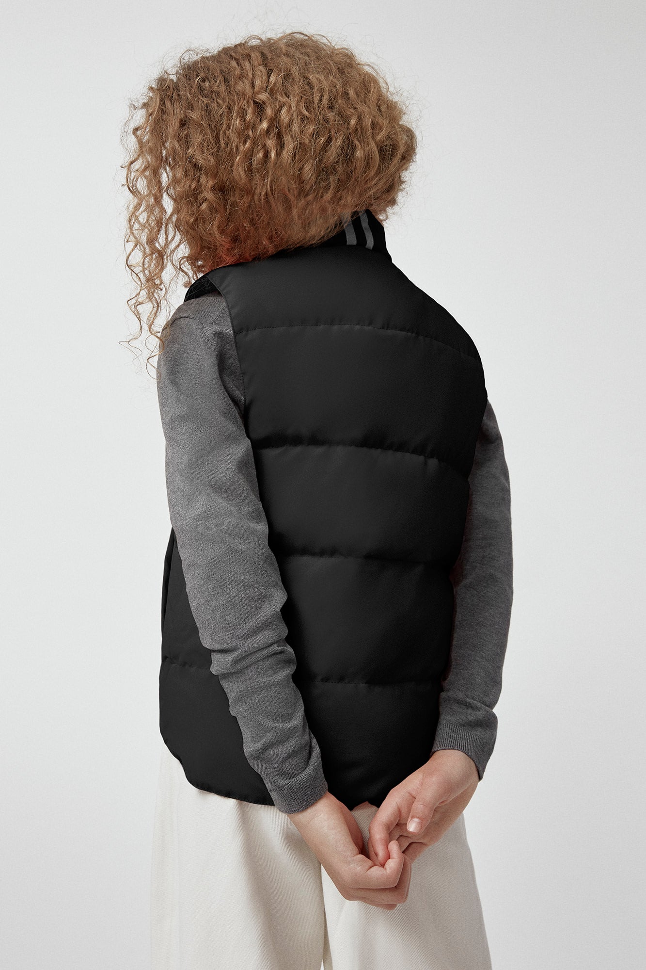 Canada Goose Youth Vanier Down Vest - Black - Princess and the Pea