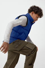 Canada Goose Youth Vanier Down Vest - Pacific Blue - Princess and the Pea