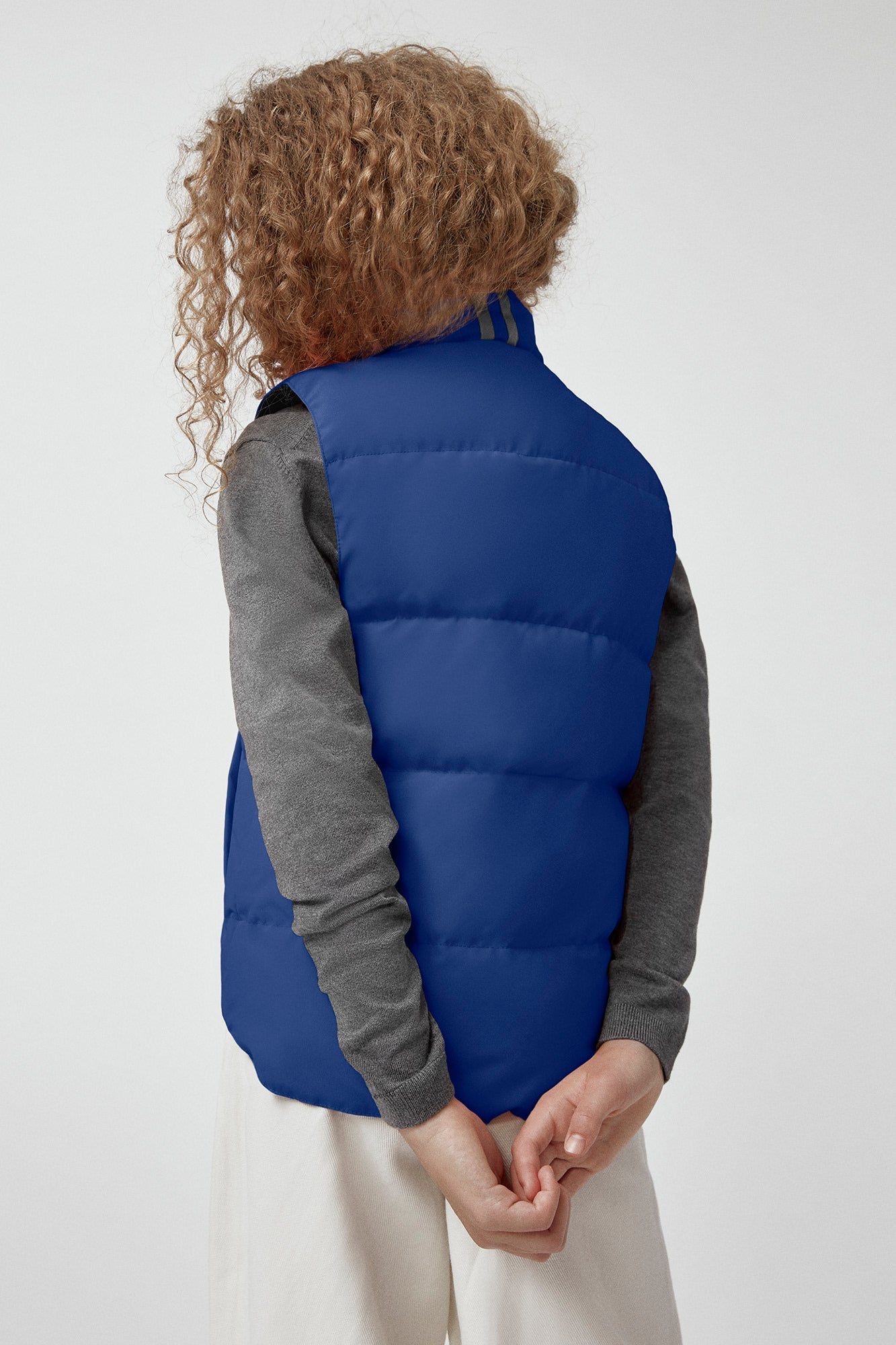 Canada Goose Youth Vanier Down Vest - Pacific Blue - Princess and the Pea