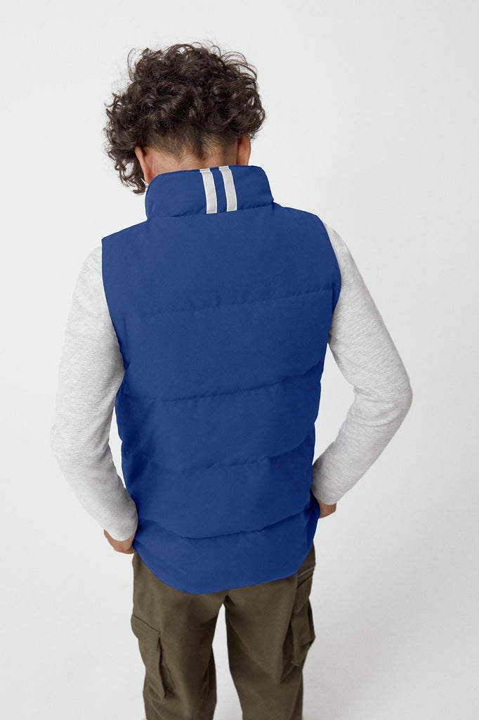 Canada Goose Youth Vanier Down Vest - Pacific Blue - Princess and the Pea